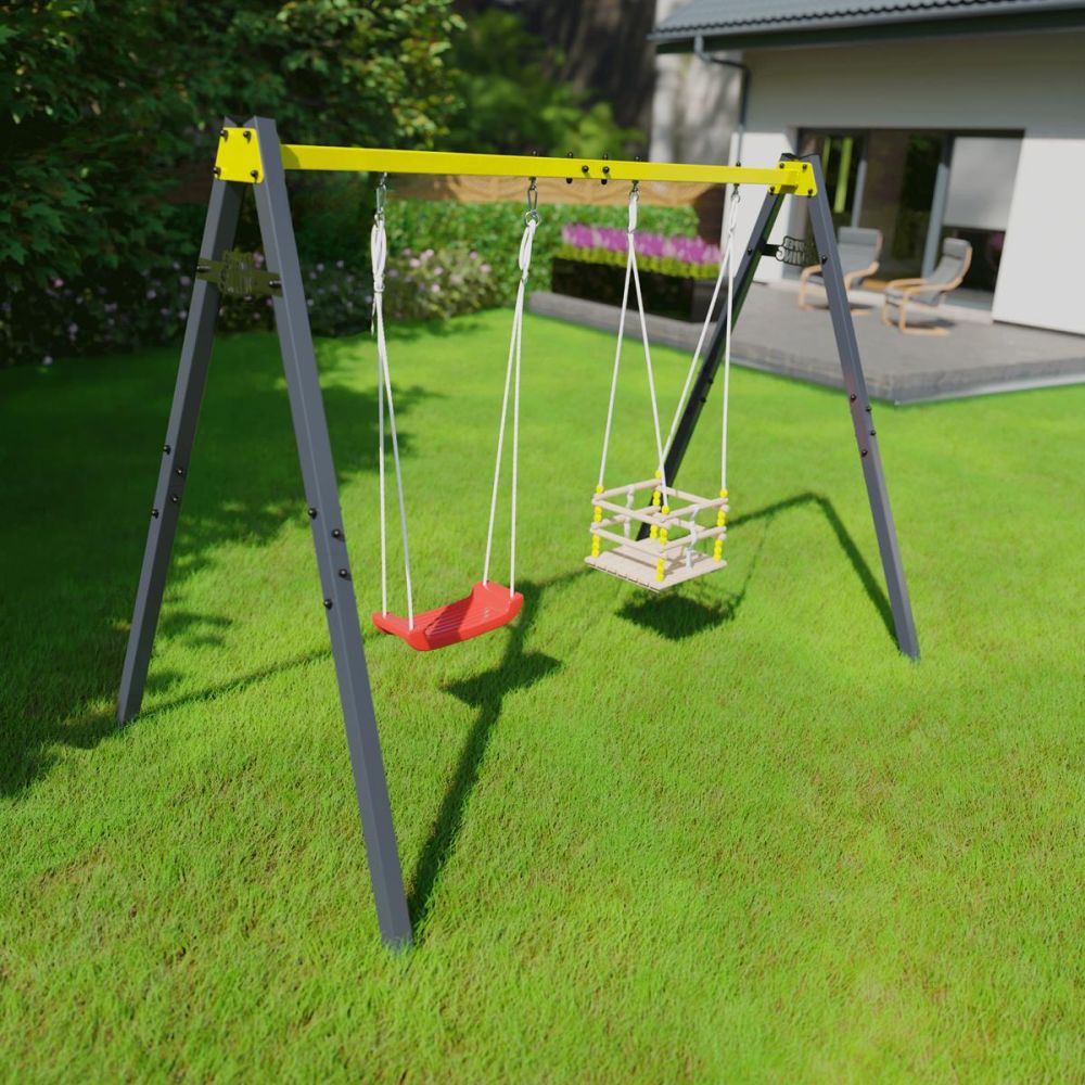 Columpio Infantil De Exterior Con Columpio Nido Y Columpio Bebe Super Swing