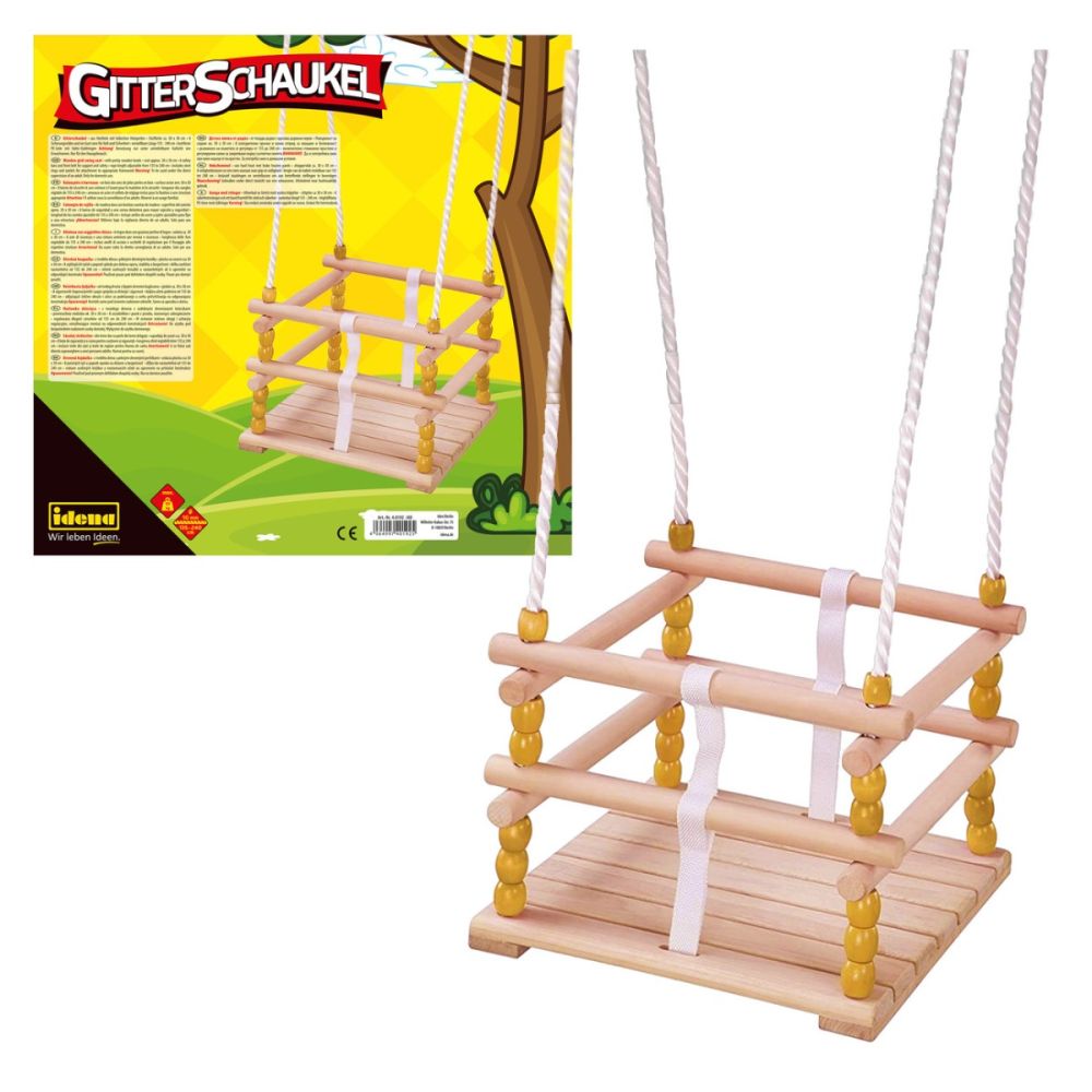 Columpio De Madera Para Bebé